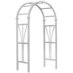 New England Arbors Wellington Vinyl Arbor