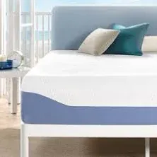 Mellow Cooling Gel-Infused Memory Foam Bed Mattress, Medium Firm Sleep and Breathable Fabric Cover