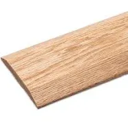 6" Wide x 5/8" High Unfinished Oak Threshold Part Number W-80-U