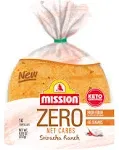 Mission Tortillas, Zero Net Carbs, Sriracha Ranch