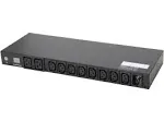 Tripp Lite - PDUMH20HV - PDU Metered 200-240V 20A 8 C13; 2 C19 Outlet L6-20P 1U