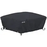 Classic Accessories Full Coverage Fire Pit Cover Square Black 36 in