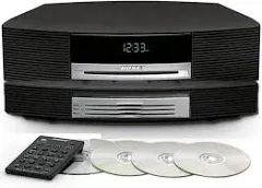 Bose Wave Music System with Multi-CD Changer - Titanium Silver