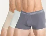 Calvin Klein Cotton Stretch 3 Pack  Low Rise Trunk Underwear Men&#039;s Sz XL NIB $47