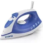 Utopia Home Steam Iron with Nonstick Soleplate - Small Size Light Weight - Best