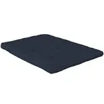 DHP Eve 6 inch Thermobonded High Density Futon Mattress Full in Blue