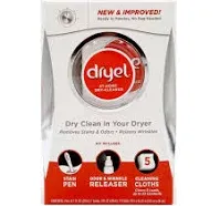 Dryel At-Home Dry Cleaner Starter Kit - 4 Loads