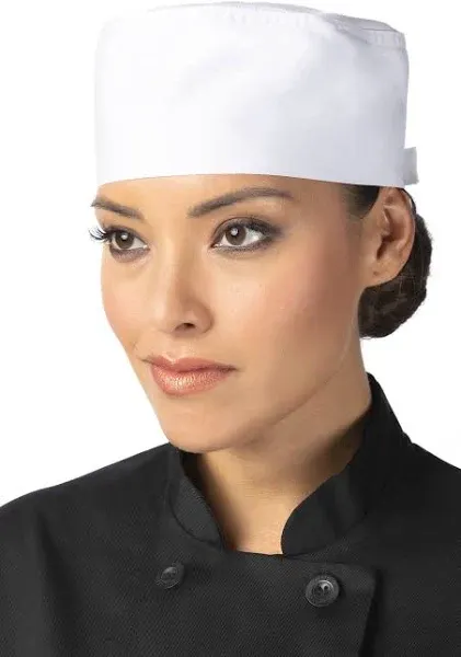  Sustainable Cool Vent Chef Beanie One Size Black