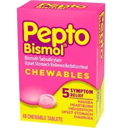 Pepto Bismol Chewable Tablets