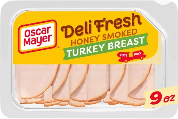 Oscar Mayer Deli Fresh Smoked Sliced Turkey Breast (16 oz)