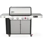 Weber Genesis SPX-435 Premium Smart Gas Grill, Natural Gas, Stainless Steel