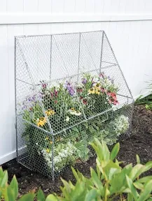 Chicken Wire Flat Back Crop Coop