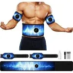 ABS Stimulator, Muscle Machine Workout Equipment, Ab Toning Belt Muscle Toner Fitness Training for Abdomen/Arm/Leg, Ab Trainer for Home Body Shape