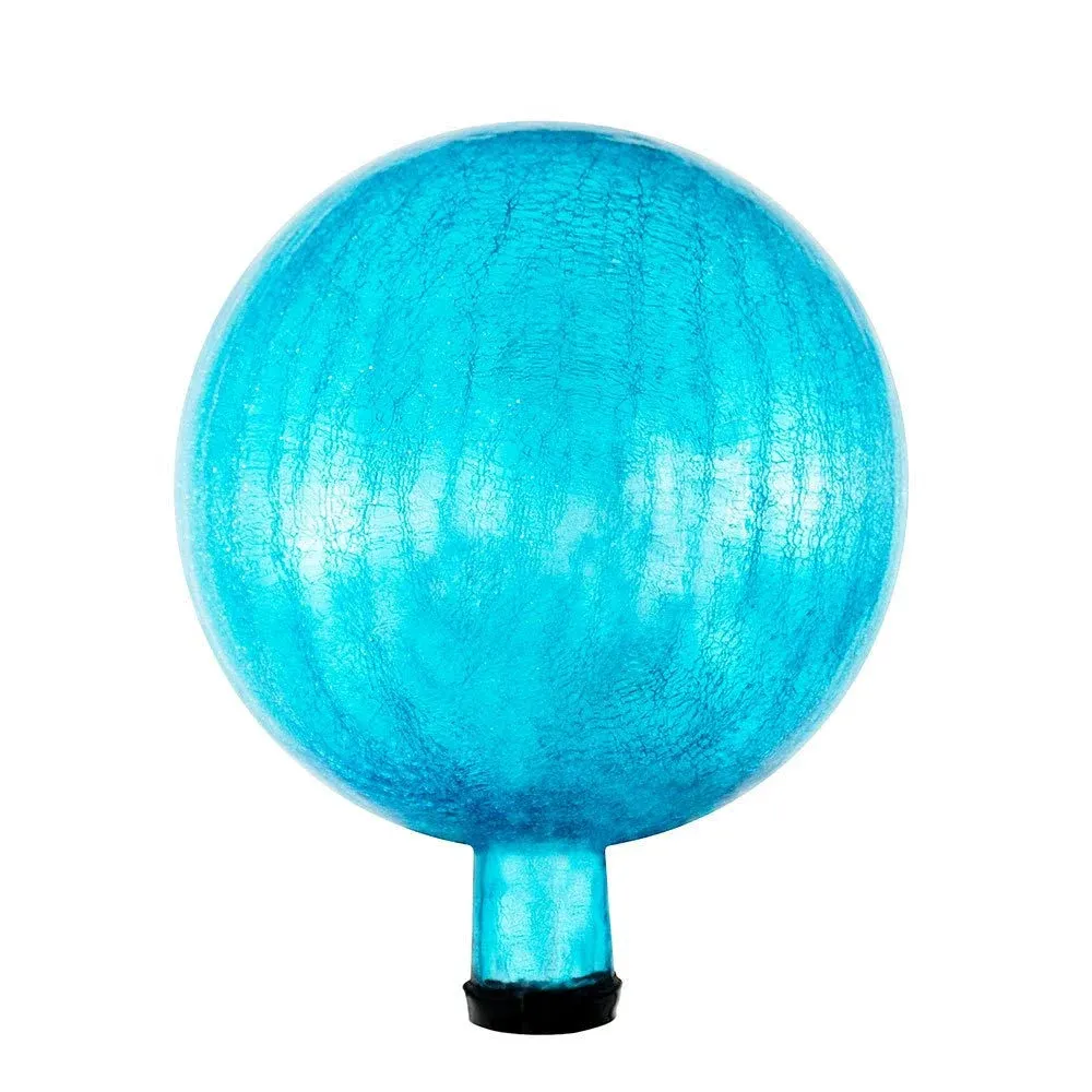 Achla 10 in. Gazing Globe Teal Crackle