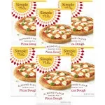 Simple Mills Grain-Free Almond Flour Pizza Dough Mix (Pack of 6 - 9.8 Oz.)