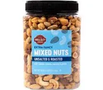 Wellsley Farms Roasted Unsalted Fancy Mixed Nuts, 40 oz