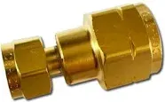 Acetylene Cylinder Bottle to Regulator Cga-200 to Cga-510 Adaptor