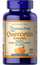 Quercetin 500mg /Bromelain 2000 GDU/Vitamin C/Rutin/Acerol<wbr/>a/Rose Hips 100 Caps