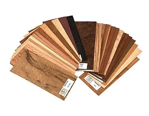 Woodcraft Sauers Exotic Species Wood Identification Kit