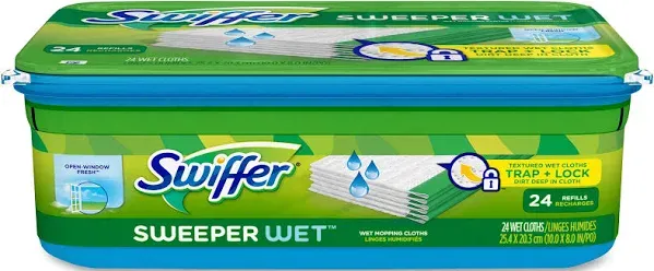 Swiffer Sweeper Wet Mopping