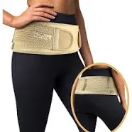 Sacroiliac Hip Belt for Women and Men That Alleviates Sciatic, Pelvic, Lower Back, Leg and Sacral Nerve Pain Caused by Si Joint Dysfunction| Trochanter Brace (Petite, Black)