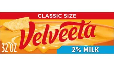 Velveeta Cheese Product, Pasteurized Recipe, Reduced Fat, 2% Milk - 32 oz