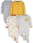 Gerber Baby Boys 4 Pack Sleep 'N Play Footie