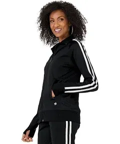 VEVO ACTIVE Women's Striped Track Jacket