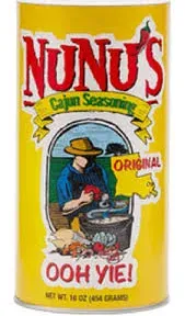 Nunu's Cajun Seasoning Original 8 Ounce