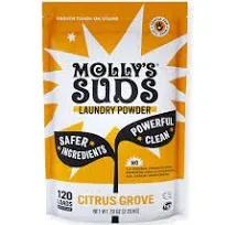 Molly's Suds Original Laundry Detergent Powder - Natural Washing Powder Earth ...