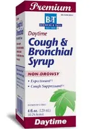 Boericke & Tafel, Cough & Bronchial Daytime Syrup, 4 fl oz