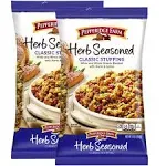 Pepperidge Farm Restaurant-Style Herb Seasoned Classic Stuffing 32 oz. - 6/Case