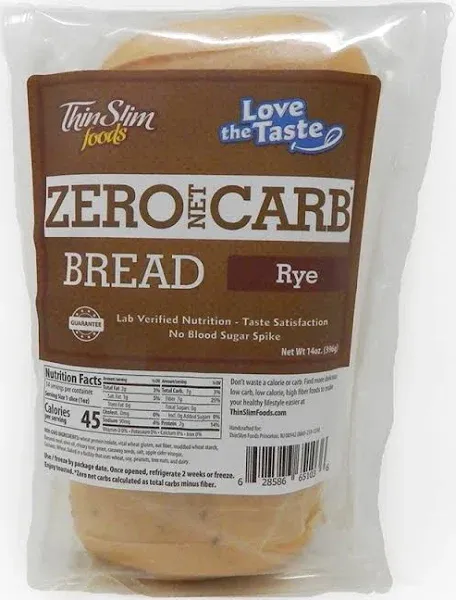 ThinSlim Foods Zero Net Carb Bread, Honey (14 oz)