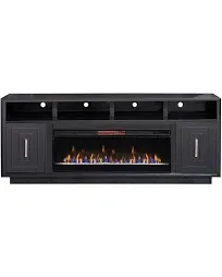 Bridgevine Home Sunset Electric Fireplace TV Stand