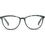 Peepers - Bengal (Blue Light) Green Tortoise / Reading Glasses / 3.00