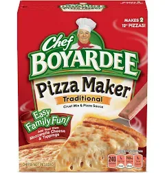 Chef Boyardee Pizza Maker Pizza Kit, Pepperoni - 31.85 oz