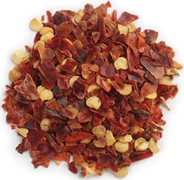 Frontier Co-op Red Chili Flakes, 1lb Bulk Bag - All-Natural Crushed Red Pepper Flakes - Ideal for Cooking, Seasoning & Spicing Up Your Meals, Kosher