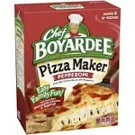 Chef Boyardee Pizza Maker Pizza Kit, Pepperoni - 31.85 oz