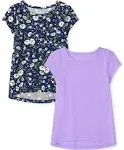 The Children's Place Girls Print Basic Layering Tees