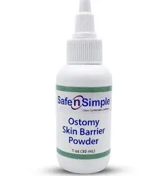 Safe N' Simple Ostomy Skin Barrier Powder