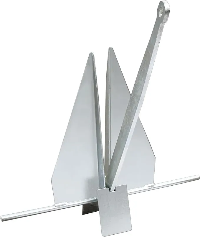 Danforth Anchor | Lightweight 14 lbs. Boat Anchor with 920 lbs. Holding Power | Boat Accessories Marine Equipment S920