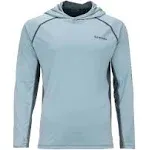 Simms Men's Challenger Solar Hoody - Steel Blue/Storm