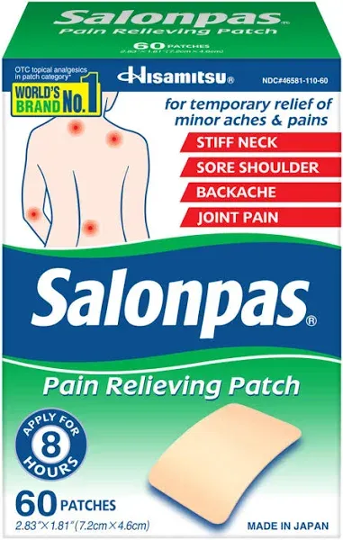 Salonpas Pain Relieving Patch