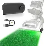 Rechargeable Upright Vacuum Cleaner Dust Display LED Light Attachment, Green Light Suitable for Shark Bissell, Universal Upgrade Vacuum Accessories