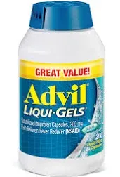 Advil Liqui-Gels Pain Reliever Fever Reducer