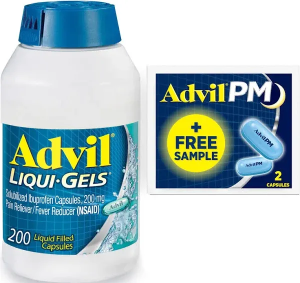 Advil Liqui-Gels Pain Reliever Fever Reducer