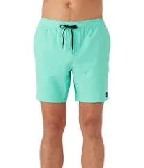 O'NEILL Mens Lennox Volley Swim Trunks - 17 Inch Inseam Boardshorts for Men with Elastic Waist and Pockets