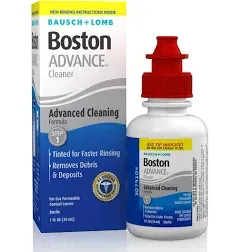 Boston Advance Contact Lens Solution by Bausch+ Lomb for Gas Permeable Contact