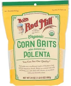 Bob's Red Mill - Organic Polenta Corn Grits, 24 oz.