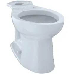 Toto C244EF#12 Entrada Universal Height Elongated Toilet Bowl in Sedona Beige (Seat Sold Separately)